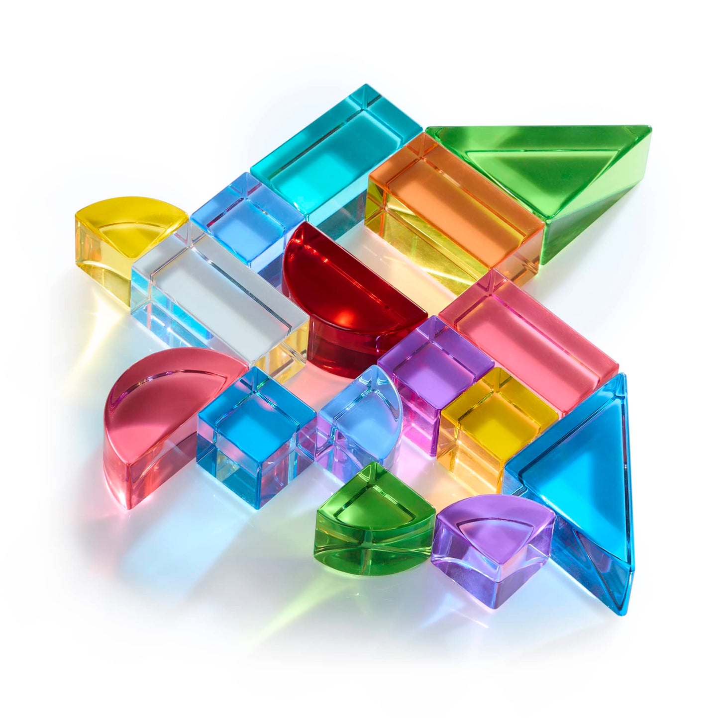 Acrylic Rainbow Unit Blocks - Foundation Set
