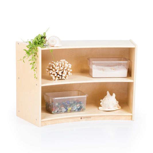2-Shelf Right Curved Storage - 24"
