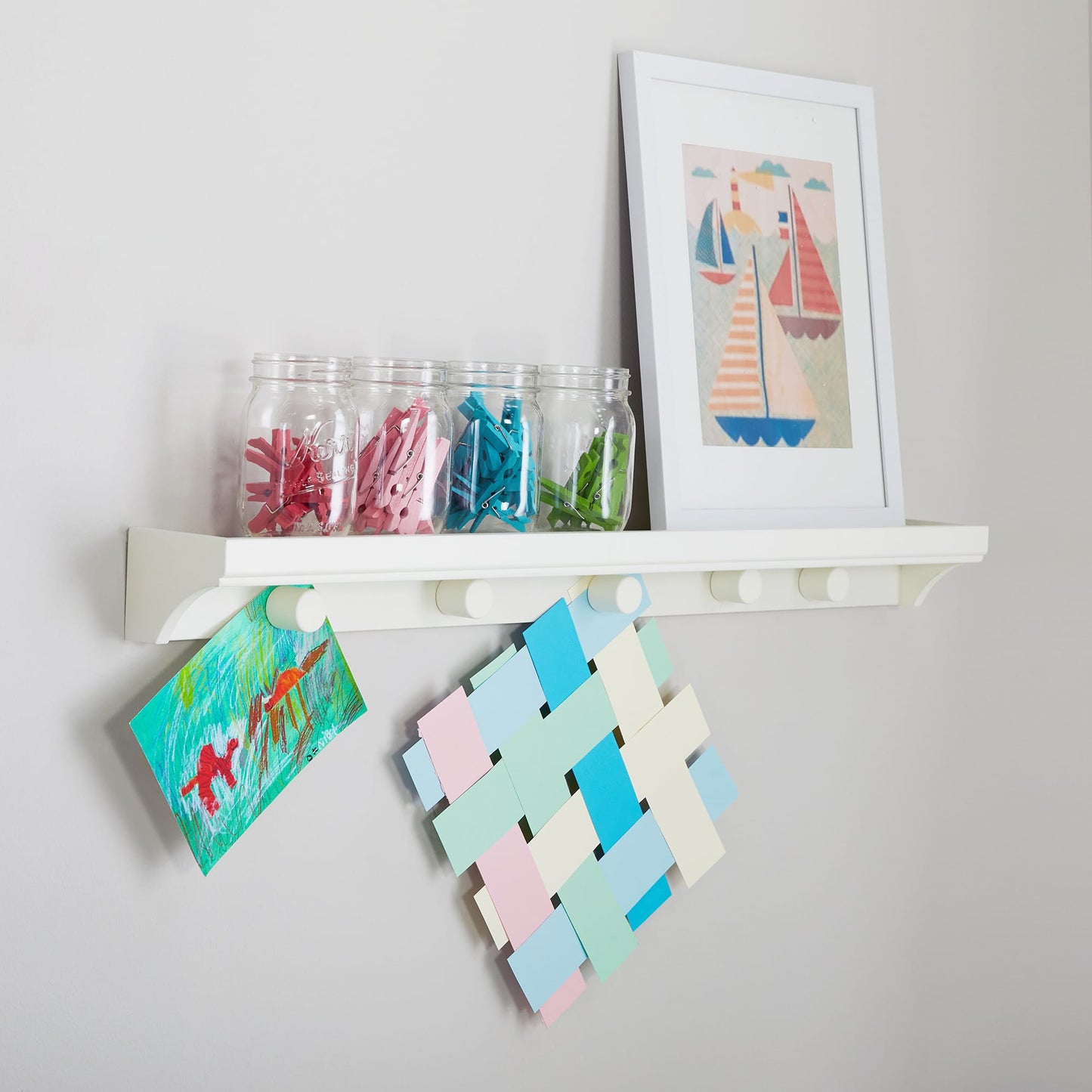 Martha Stewart Kids' Art Display