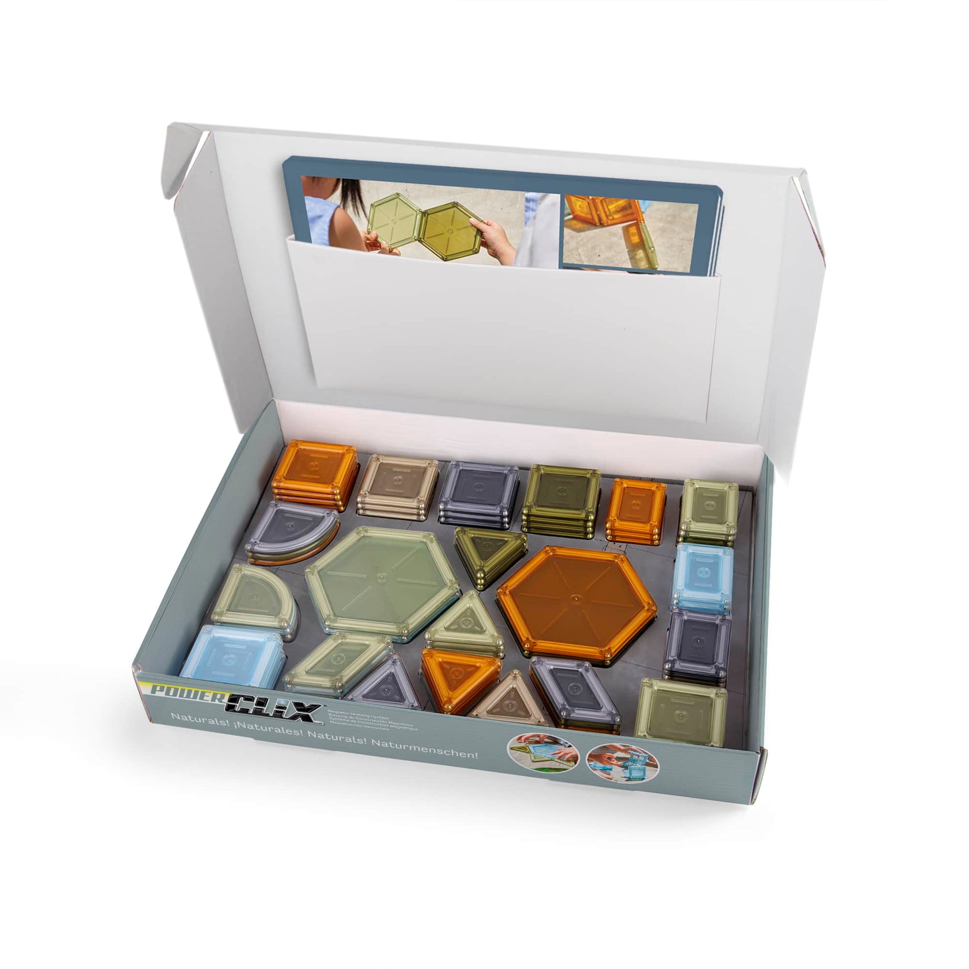 PowerClix® Solids Natural - 70 pc. set