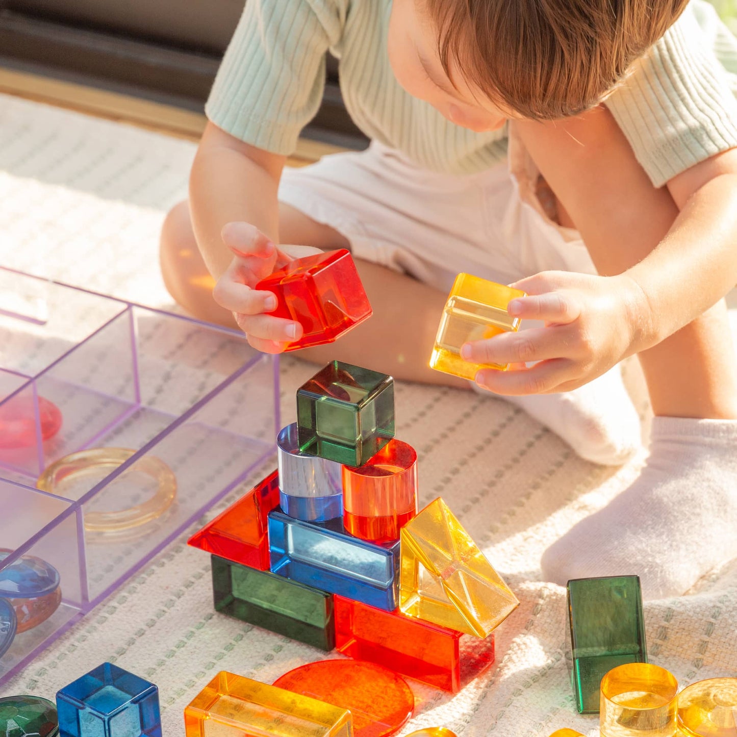 Light and Color: Toddler Loose Parts STEM Kit