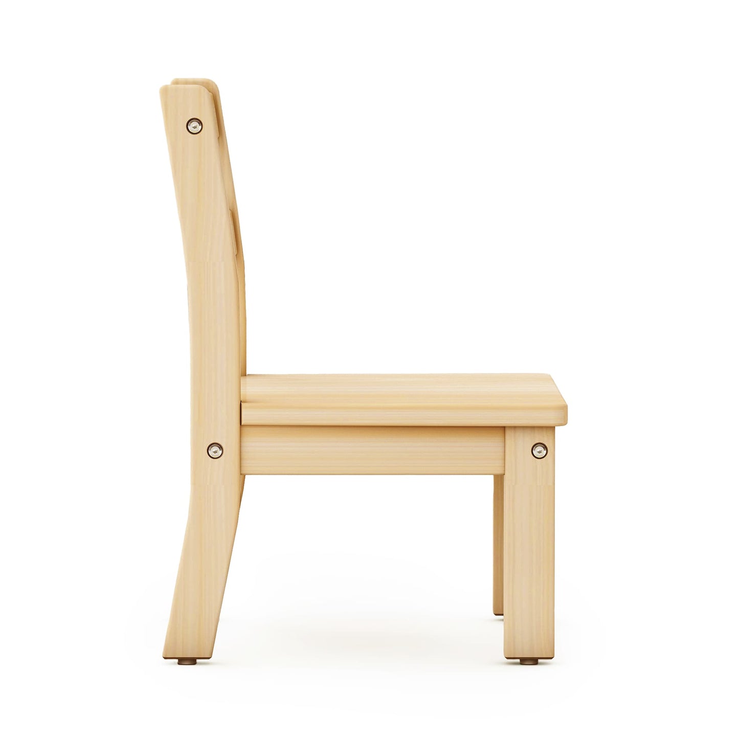 EdQ Hardwood Chairs - Set of 2 - 8" Seat