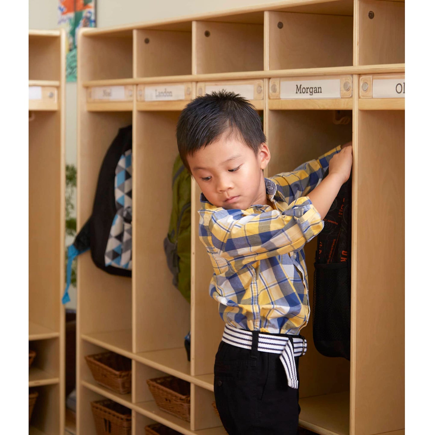 2-Section Locker - Birch Plywood