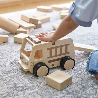 Wooden Fire Truck