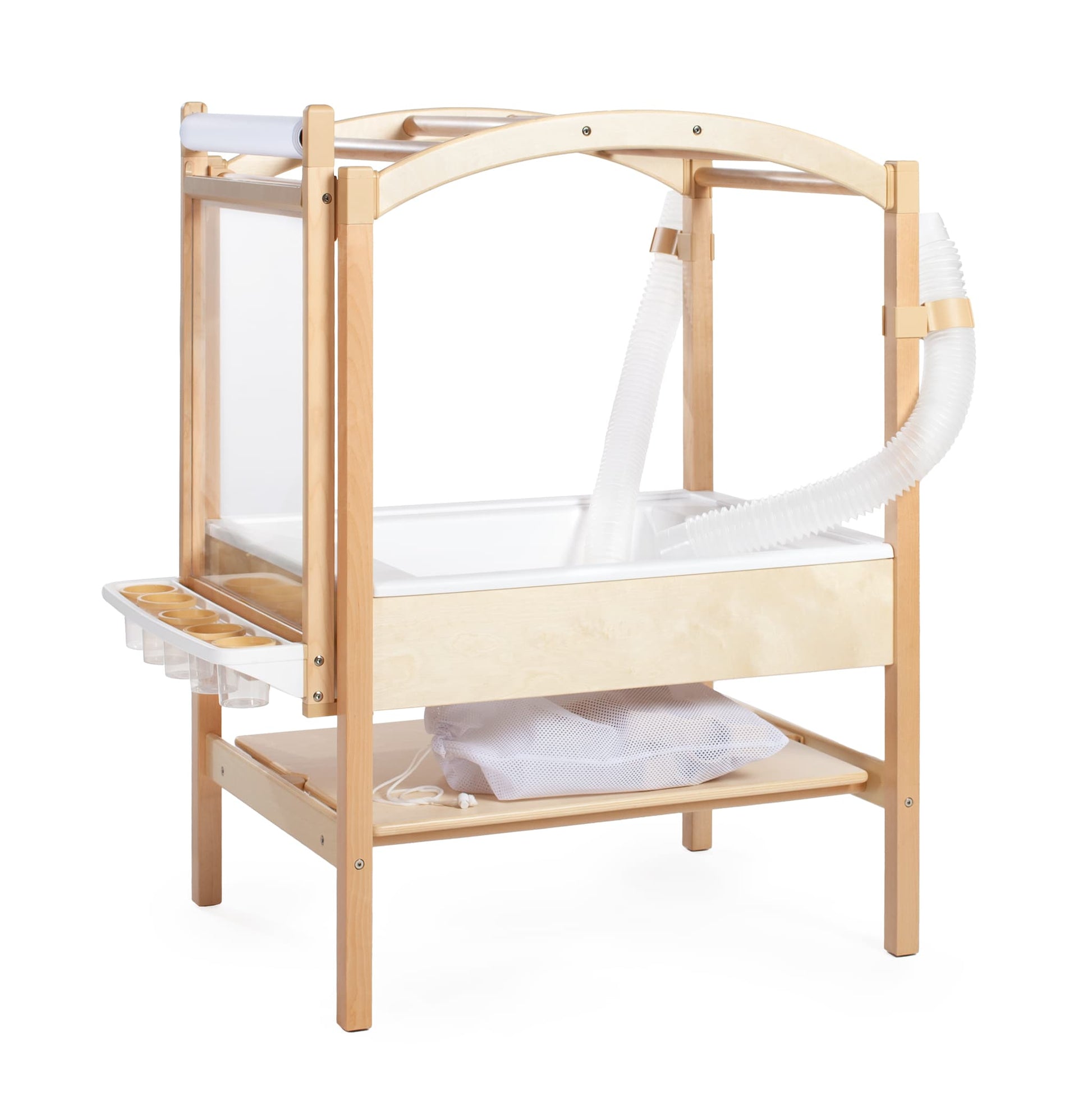 Sensory System - Table with Canopy, Tubes, Clips and Easel