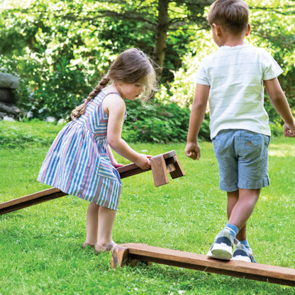 Acadia Outdoor Balance Beam Set of 2