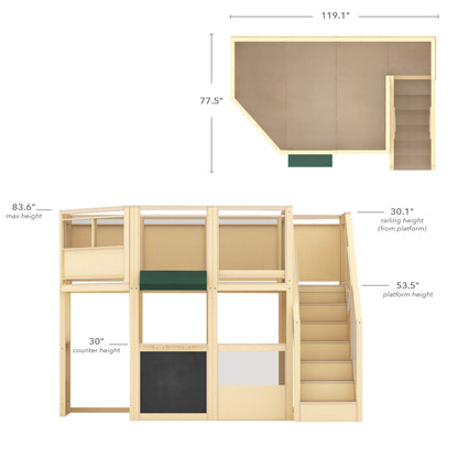 Market Loft with Extension