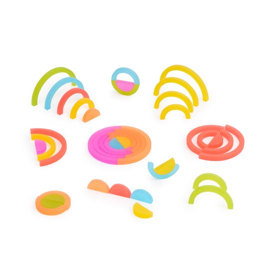 Translucent Arch Tiles - 90 pc. set
