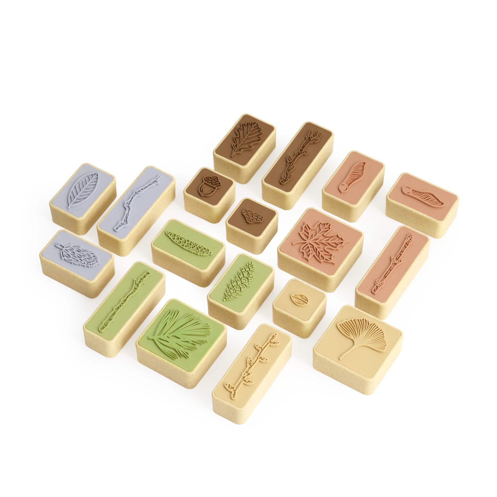 Branches and Leaves Stamps - 18 pc. set