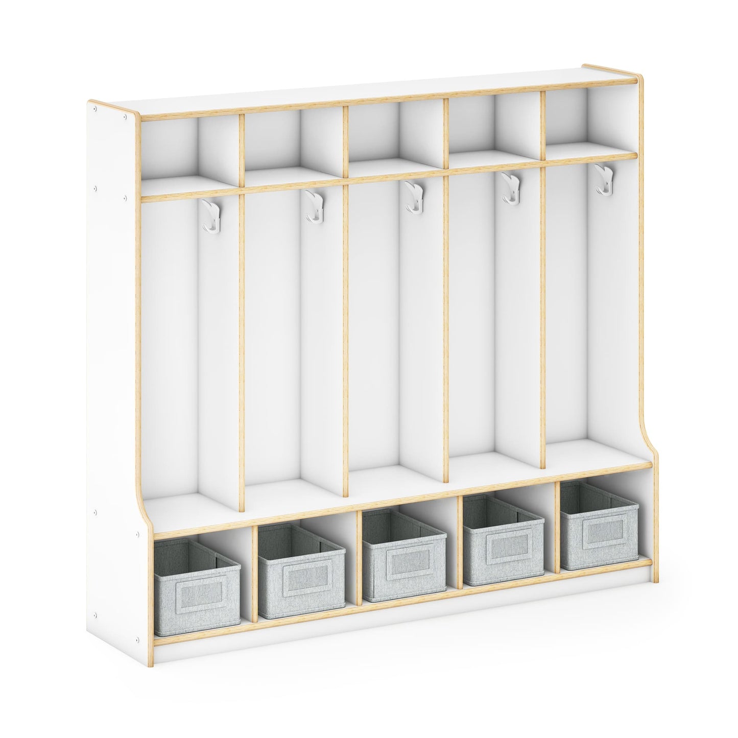 EdQ 5-Section Locker with Bench