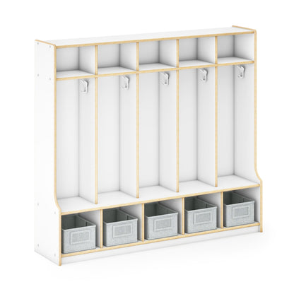 EdQ 5-Section Locker with Bench
