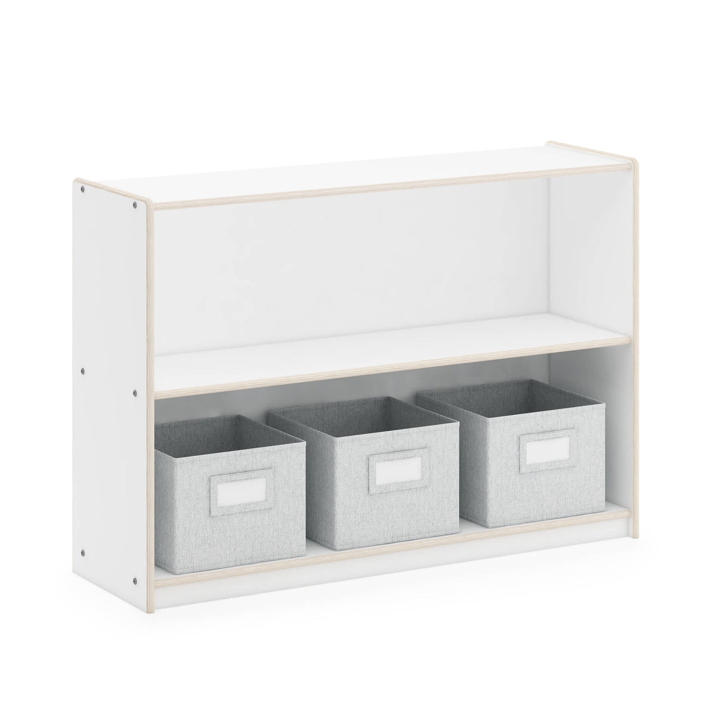 EdQ 2-Shelf Open Storage with Bins - 30"