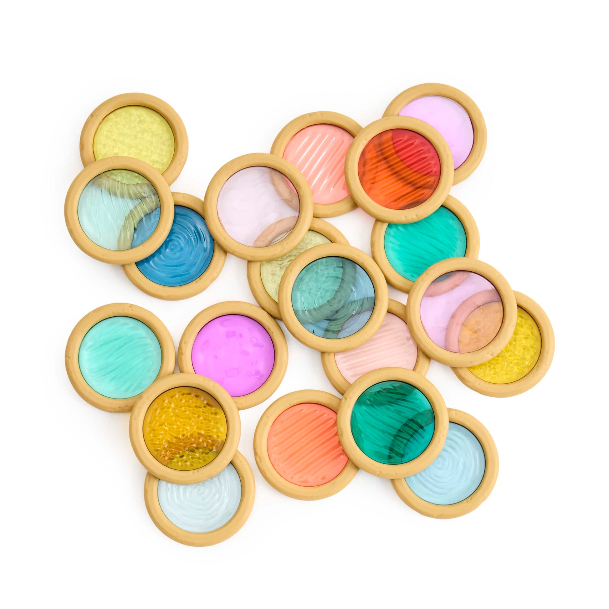 Light and Color Textured Discs
