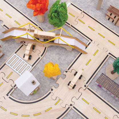 Double-Sided Roadway System - 42 pc. set