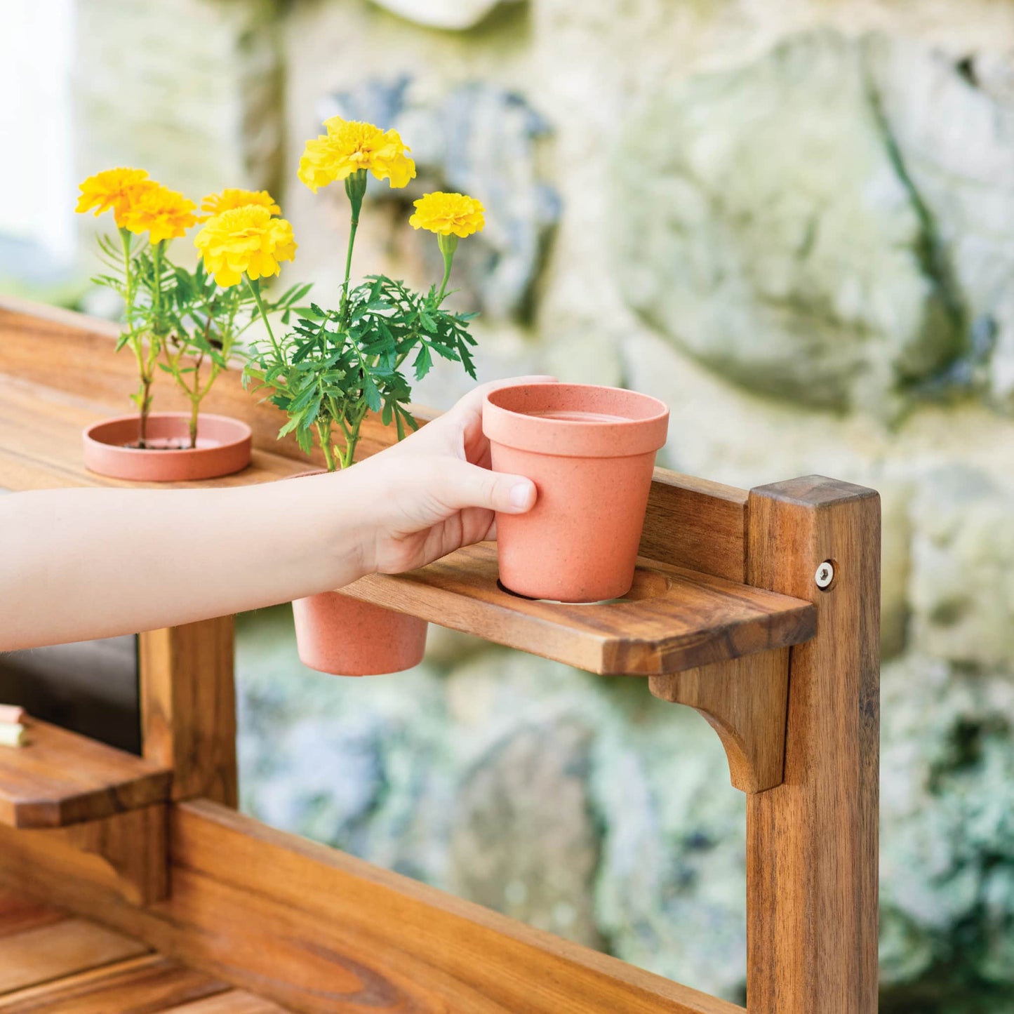 Martha Stewart Kids' Outdoor Potting Bench and Tools
