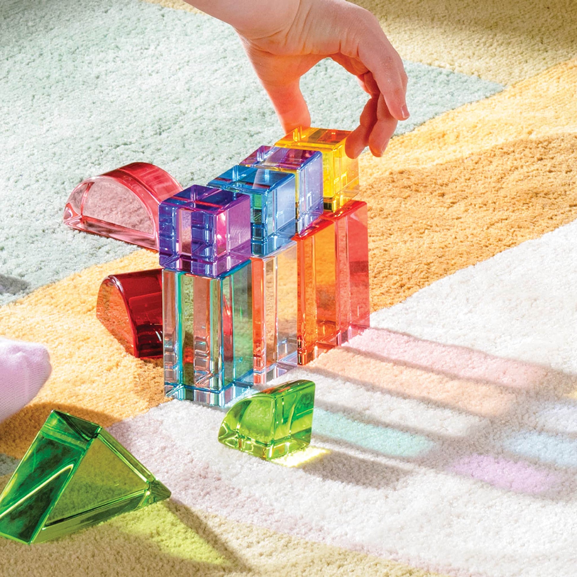 Acrylic Rainbow Unit Blocks - Foundation Set
