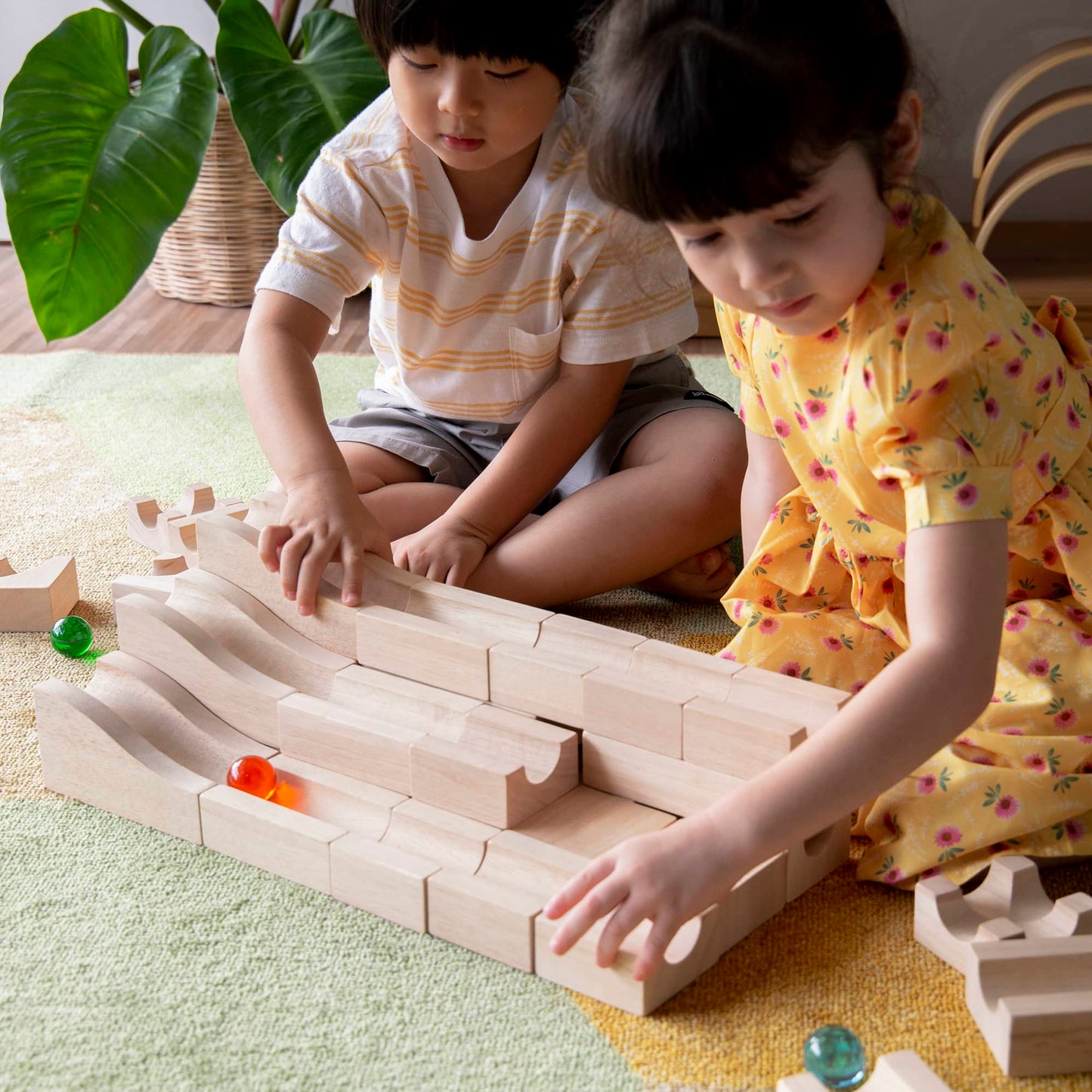 Unit Block Marble Run - 40 pc. set