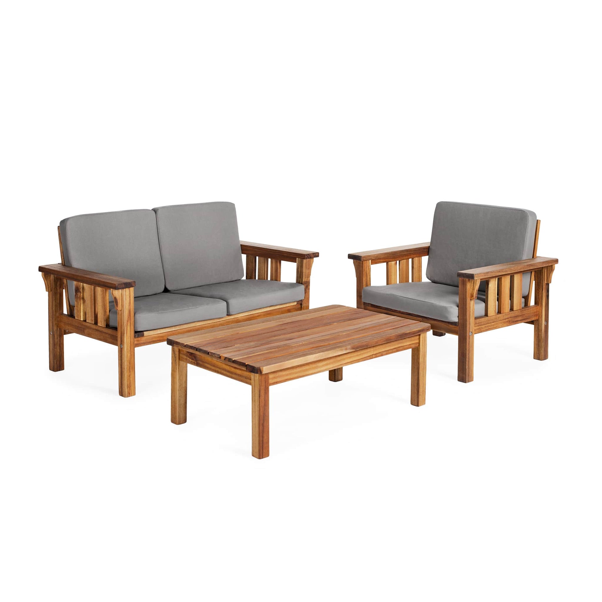 Martha Stewart Kids' Outdoor Couch, Chair and Low Table Set