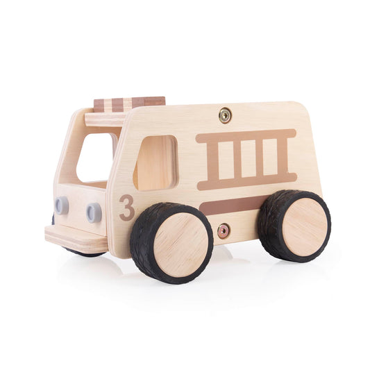 Wooden Fire Truck