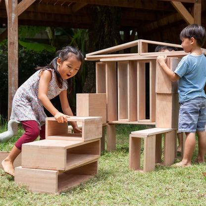 Outdoor Hollow Blocks - 25 pc. Set