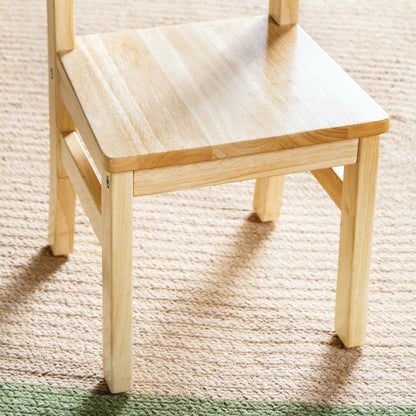 EdQ Hardwood Chairs - Set of 2 - 12" Seat