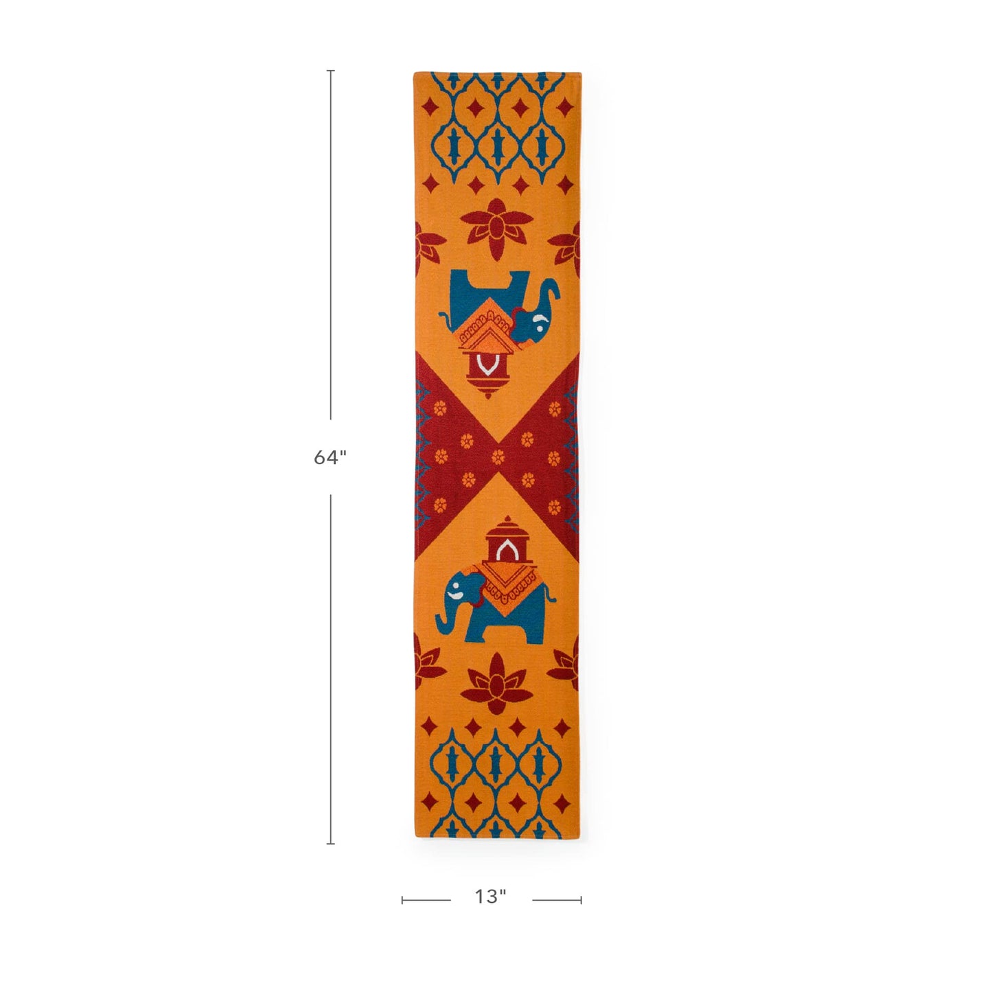 Indian Decorative Runner - 64" x 13"