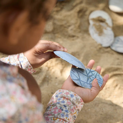 Magnetic Matching Fossil Stones: Aquatic Life - Set of 8