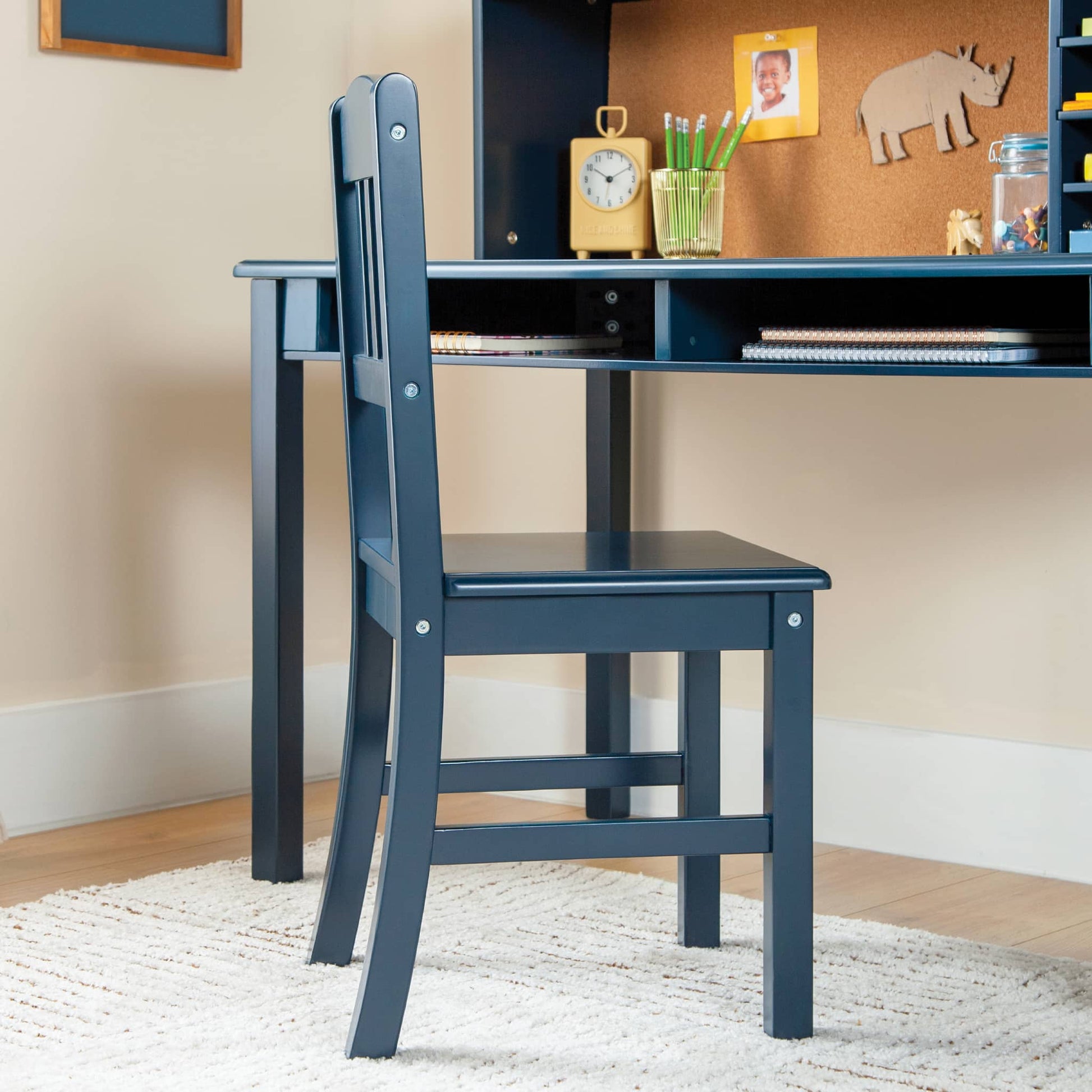 Kids' Media Desk, Hutch and Chair Set