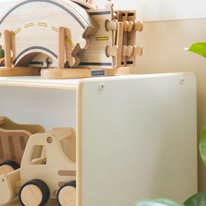 EdQ 3-Shelf Open Storage with Bins - 36"