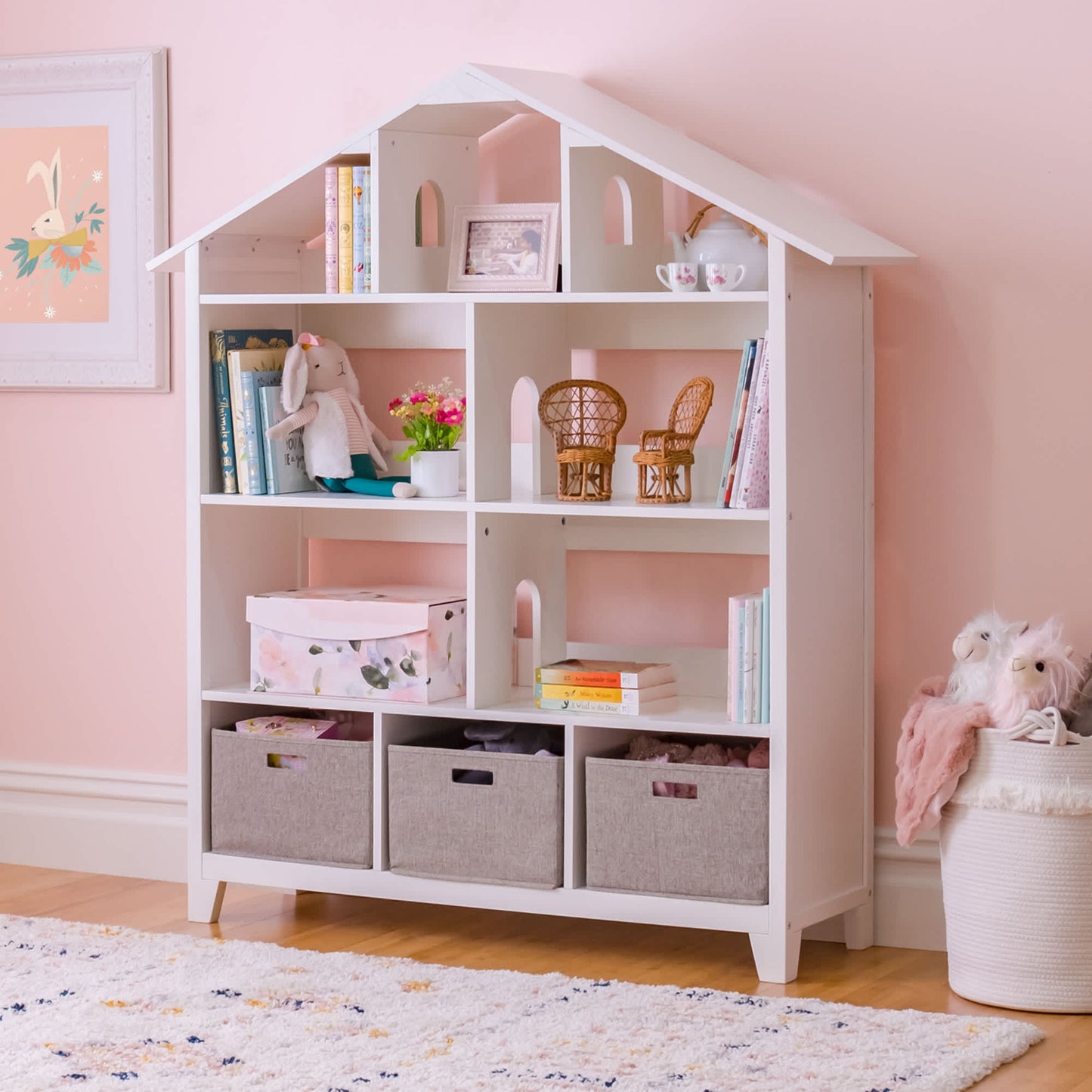Martha Stewart Kids' Dollhouse Bookcase