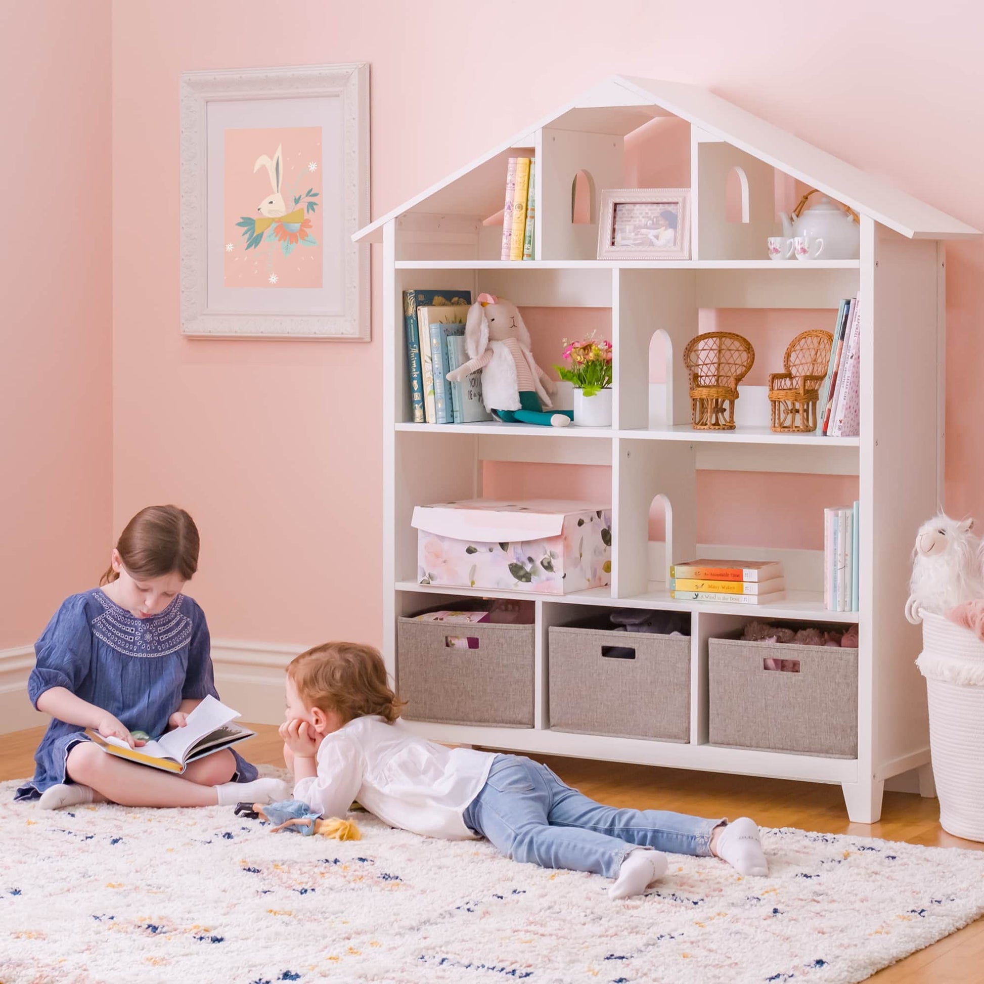 Martha Stewart Kids' Dollhouse Bookcase