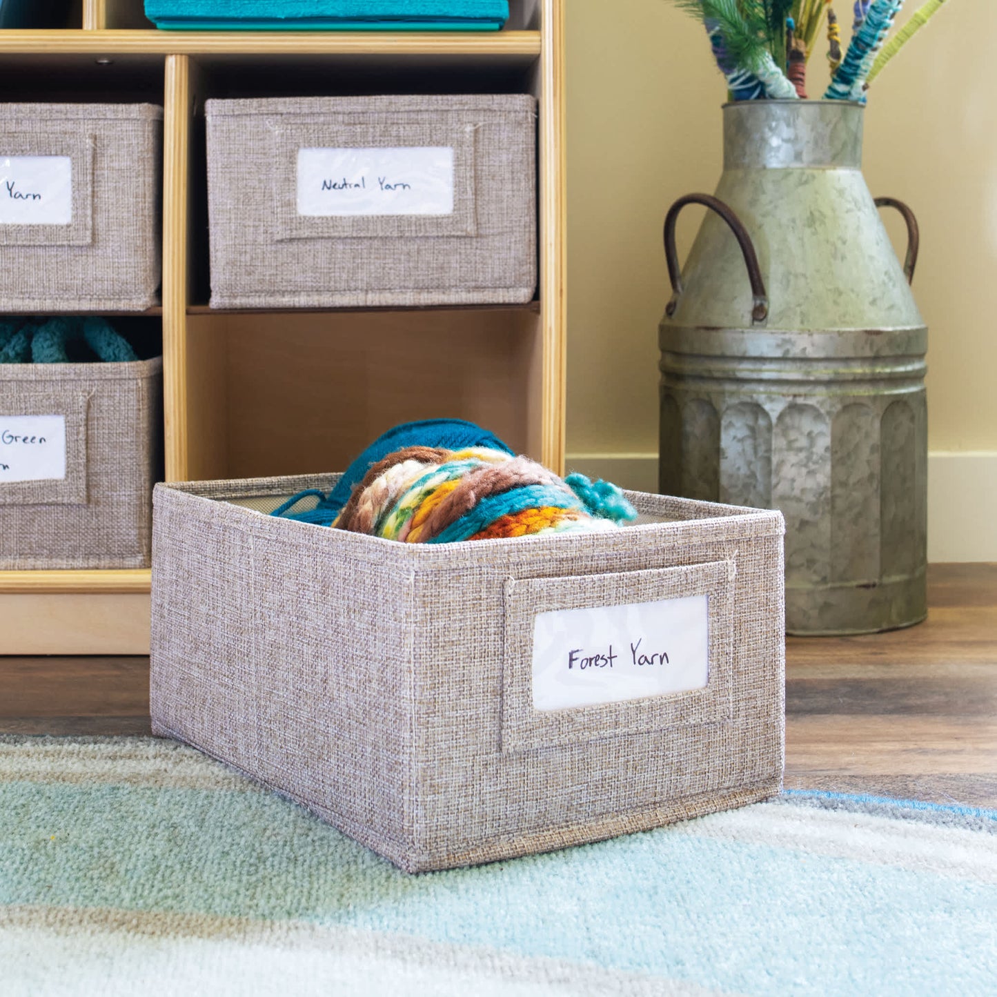 EdQ Shelves and 10 Bin Storage Unit - 30"