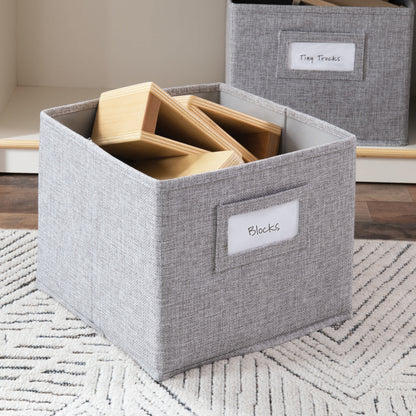 EdQ 3-Shelf Open Storage with Bins - 36"