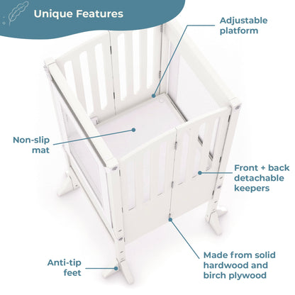 Contemporary Kitchen Helper Toddler Tower and Mealtime and Play Tray Bundle