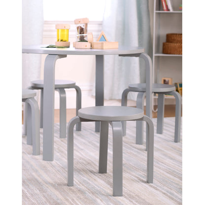 Nordic Toddler Table and Stool Set