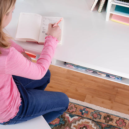 Kids' Media Desk, Hutch and Chair Set