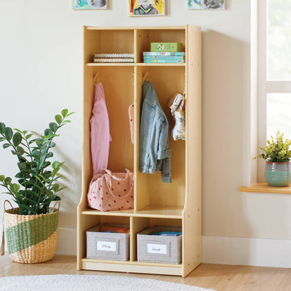 EdQ 2-Section Locker with Bench