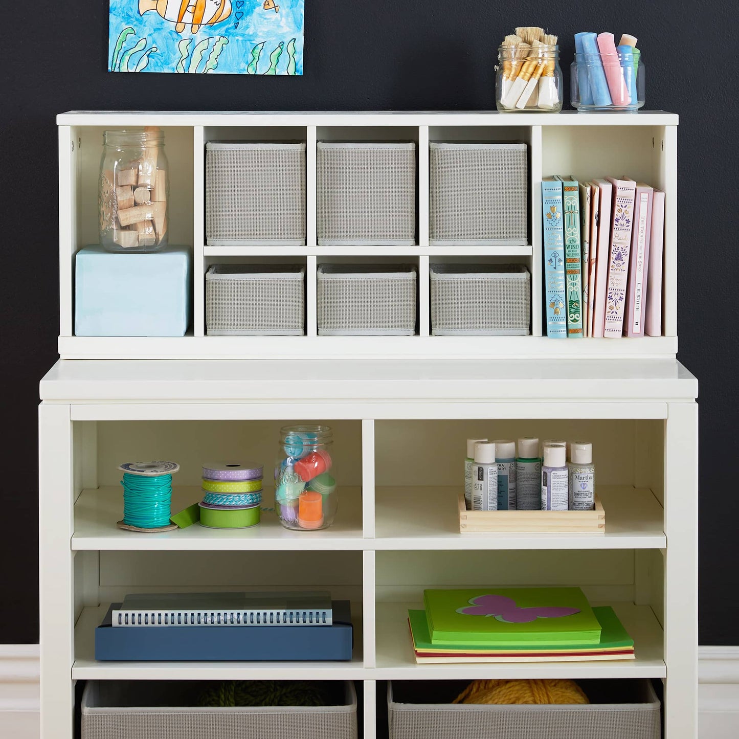 Martha Stewart Kids' Double Open Storage