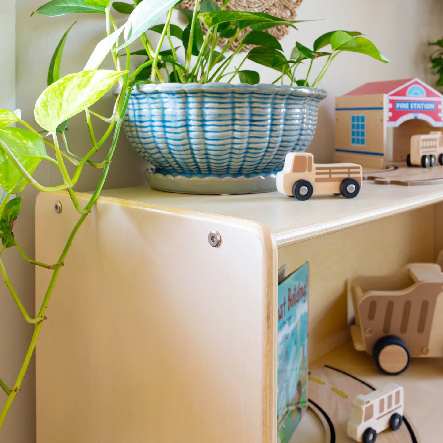 EdQ 2-Shelf Open Storage with Bins - 30"