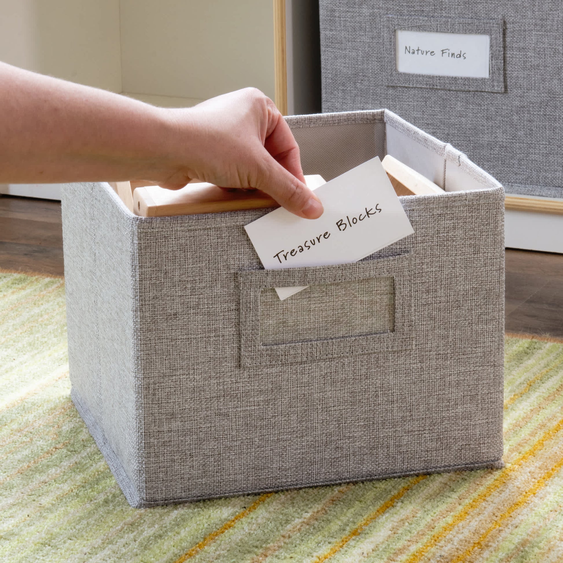 EdQ 3-Shelf 8-Compartment Storage with Bins - 36"